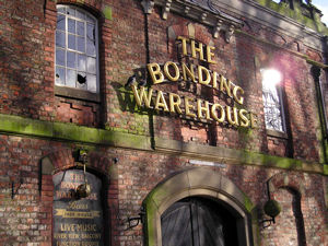 Bonding Warehouse, February 2004, looking rather neglected