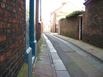 View along Barker Lane, 2011