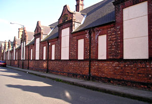 Now empty - Shipton Street School buildings