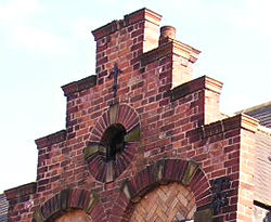Shipton Street School buildings - detail