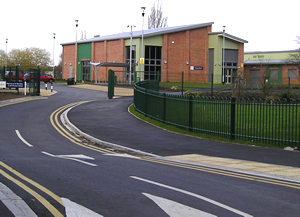 View towards St Barnabas – new school