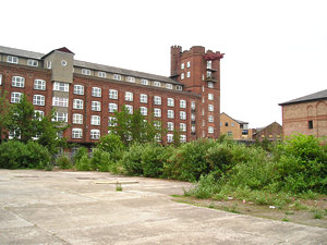 Rowntree Wharf from Hungate area