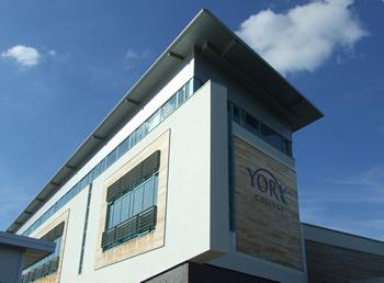 York College building, July 2007
