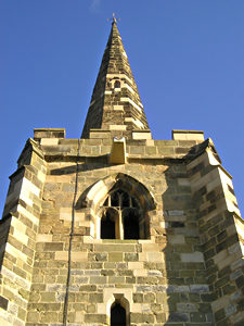 St Andrew, Rillington, spire