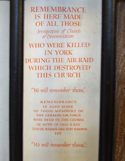 Book of remembrance, World War Two