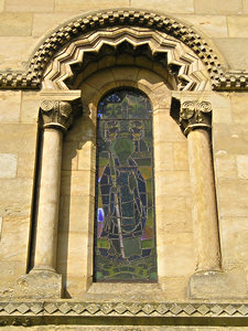 Norman window, St Mary, Kirkburn