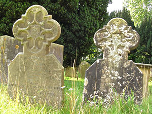 Headstones, St Mary's churchyard, Kirkburn