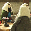 Knitted 'Last Supper'