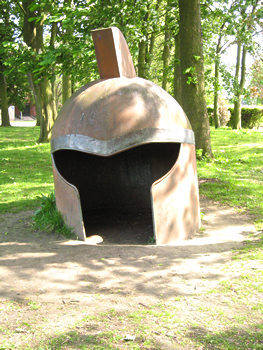 Sculpture in Rowntree Park