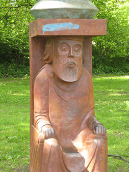 Sculpture in Rowntree Park