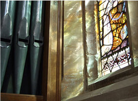 All Saints, Pavement