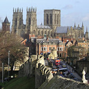 The Minster from the bar walls