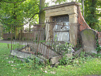 Rigg family monument, St Lawrence's, York