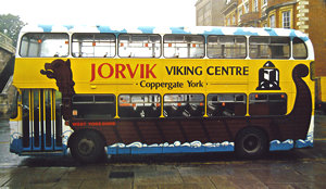 Jorvik Centre bus, 1980s