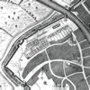 Fryars Gardens/nursery grounds, 1736 map
