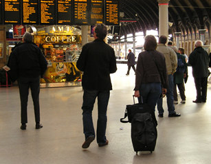 Waiting for trains - 2