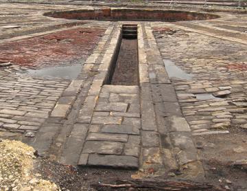 View of roundhouse