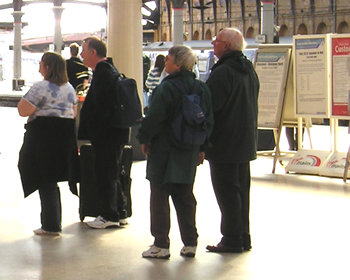 Waiting for trains - 4