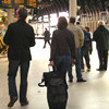 Waiting for trains