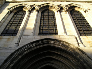 Holy Trinity Church, Priory Street doorway
