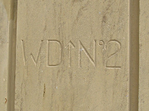 War department marker, reinstated, Bootham, York