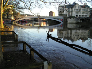 River view, towards Lendal Bridge