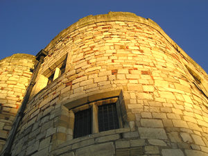 Lendal Tower against big blue sky