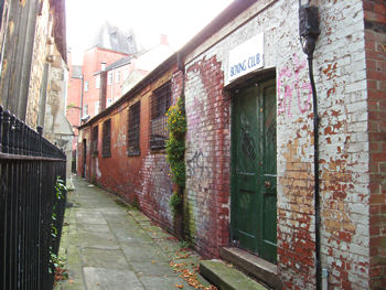 All Saints Lane, and Boxing Club building