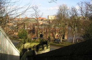 From Baile Hill – view across the Ouse, 1 February 2004