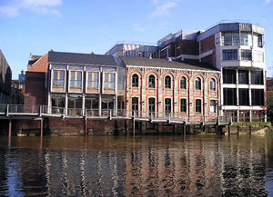 Riverside area between Lendal Bridge and Ouse Bridge