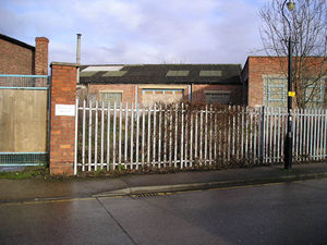 Disused building, Carmelite Street/Palmer Lane area, off Stonebow.