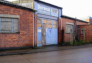 Abandoned Derwent Coachworks building, Dundas Street, off Stonebow.