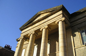 Impressive columns! Central Methodist Church, St Saviourgate