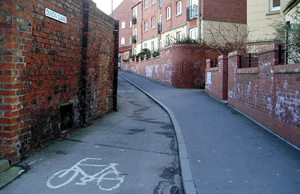 Dixon Lane and some not particularly attractive flats