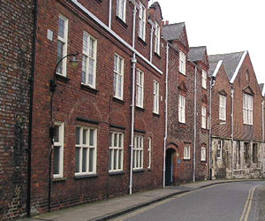 View down Aldwark towards Peasholme Green