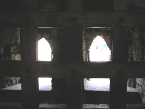 Portcullis, saved by a 19th century protestor