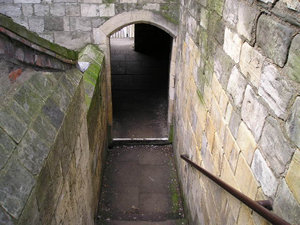 By Bootham Bar, looking in