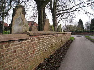 Headstones at St Oswald's