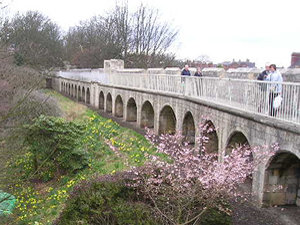 City walls, from the corner looking towards Bootham Bar