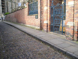 Ornate gateway – entrance to the Treasurer's House