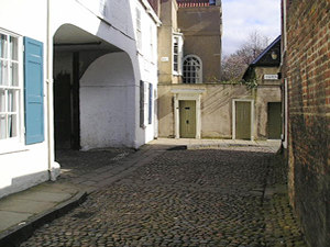 The corner of Chapter House Street where it meets Ogleforth