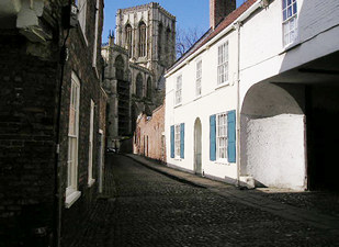 Chapter House Street, towards the Minster