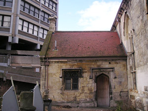 The church and the Stonebow