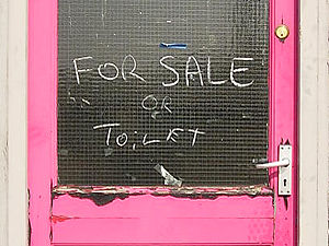 Door – marked 'For Sale or To Let'