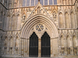 Minster west front