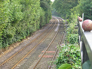 Railway line – York to Scarborough, by Bootham Terrace