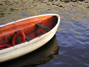 A boat! Quick, let's make our escape!