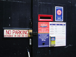 Yorkboat office gates, Lendal Bridge