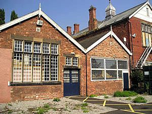 Buildings remaining on the former hospital site