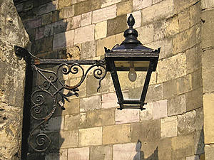 Guildhall detail: lamp
